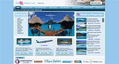 Desktop Screenshot of flytahiti.com